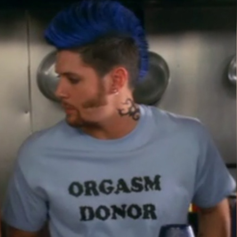 Jensen Ackles Orgasm Donor Ask For Your Free Sample T-Shirt
