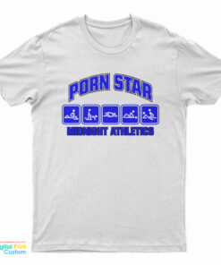 Porn Star Midnight Athletics T-Shirt