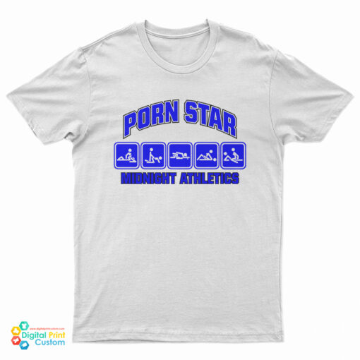 Porn Star Midnight Athletics T-Shirt