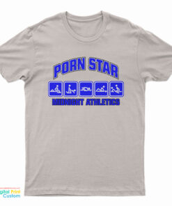 Porn Star Midnight Athletics T-Shirt