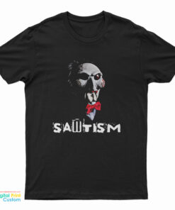 Billy The Puppet Sawtism Autism T-Shirt