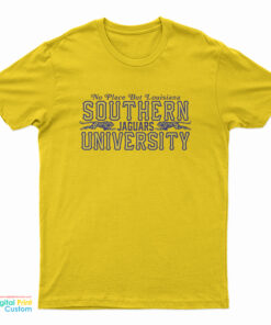 Britney Spears Southern University Jaguars T-Shirt