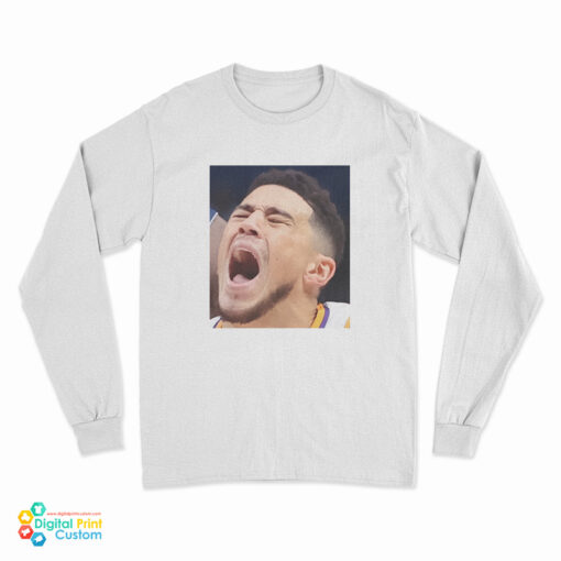 Devin Booker Crying Long Sleeve T-Shirt