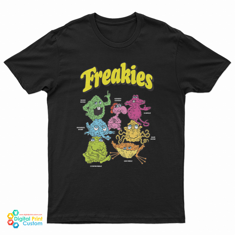 Freakies Peter Quill Star Lord Breakfast Cereal Characters T-Shirt