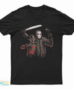 Jason And Freddy Take A Selfie T-Shirt