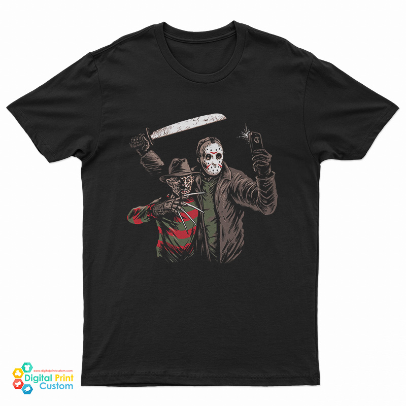 Jason And Freddy Take A Selfie T-Shirt