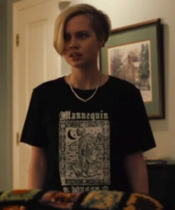 Mare of Easttown Angourie Rice Mannequin Pussy Skeleton T-Shirt