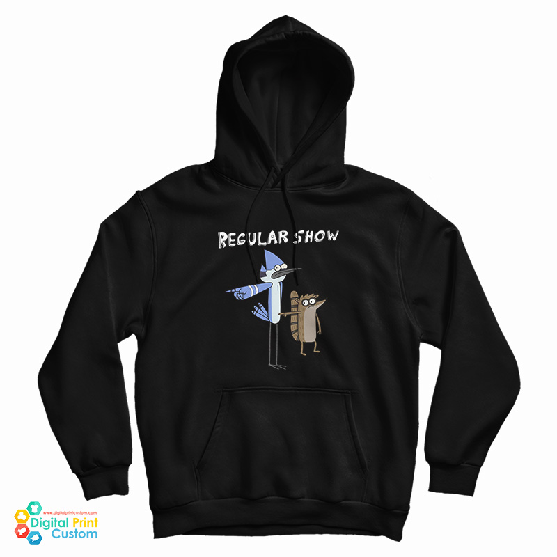 Regular Show Mordecai And Rigby Hoodie