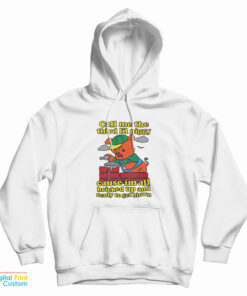 Call Me The Third Lil Piggy Cause Im All Bricked Up And Ready To Get Blown Hoodie