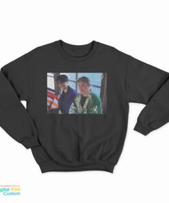 Mads Mikkelsen And Hideo Kojima Photo Sweatshirt