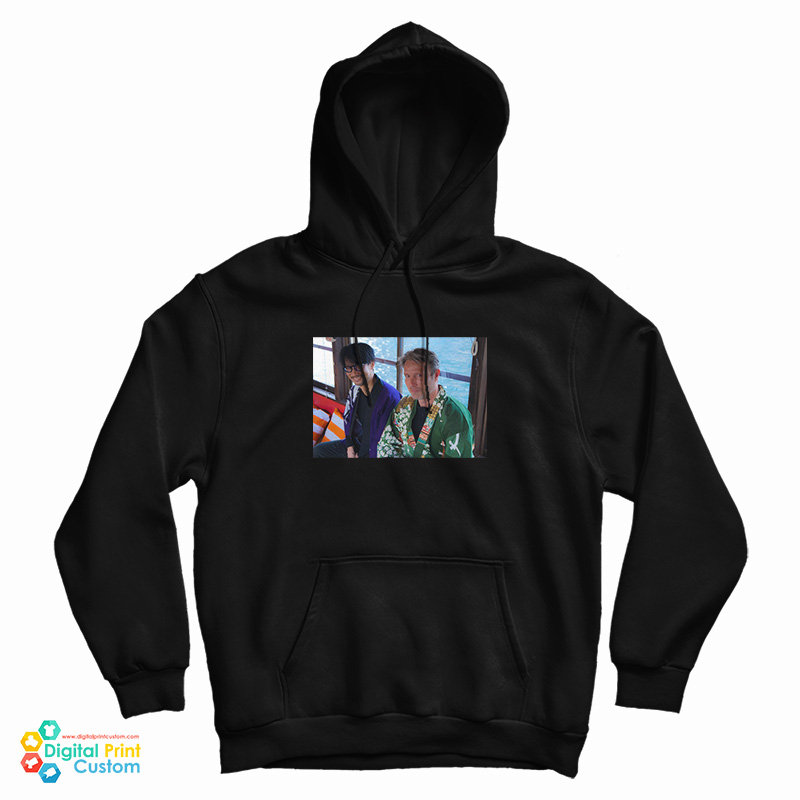 Mads Mikkelsen And Hideo Kojima Photo Hoodie