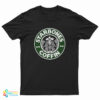 Starbones Coffin Logo Parody T-Shirt