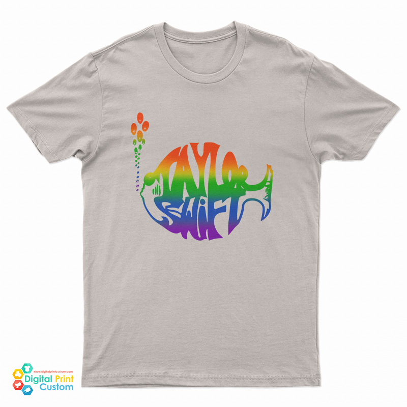 The Swiphtie Phish Rainbow Logo T-Shirt