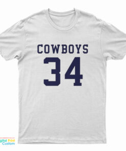 Alan Jackson Cowboys 34 T-Shirt
