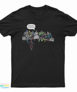 And That's How I Saved the World Jesus Superheroes T-Shirt