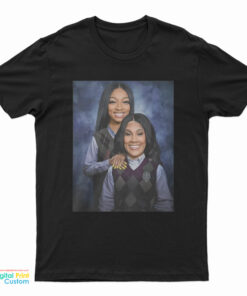 Angel Reese And Kamilla Cardoso Step Sister T-Shirt