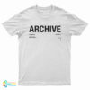 Archive Wright Research T-Shirt