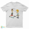 Beavis And Butt-head Skateboarding Sucks T-Shirt