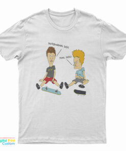 Beavis And Butt-head Skateboarding Sucks T-Shirt