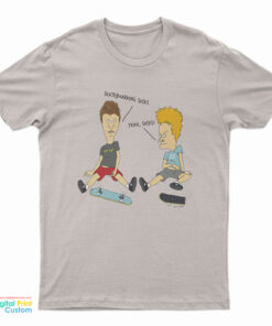 Beavis And Butt-head Skateboarding Sucks T-Shirt