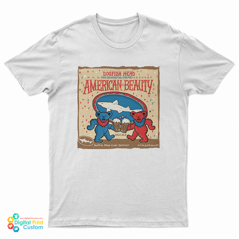 Dogfish Head The Grateful Dead American Beauty T-Shirt