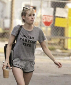 Emma Roberts Dolly Parton Tits T-Shirt
