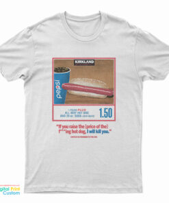 Kirkland Costco Hot Dog Combo T-Shirt