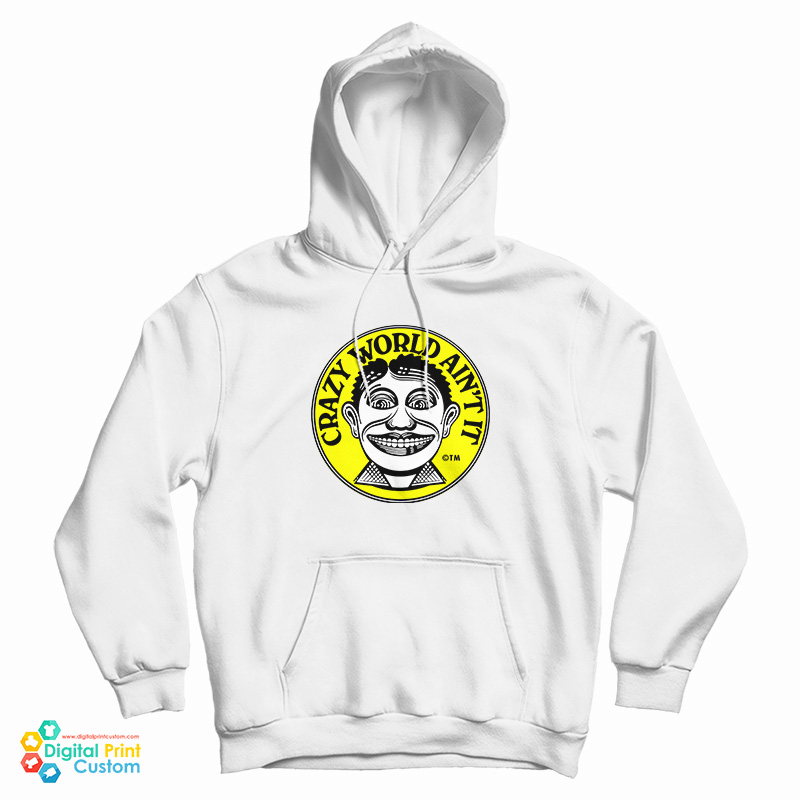 Mick Jagger Crazy World Ain't It Hoodie