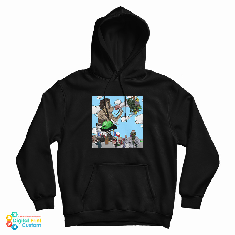 Teezo Touchdown Get The Mid Off The Streets Hoodie