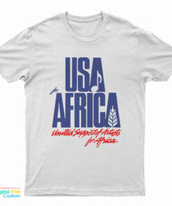 USA for Africa United Support Of Artists For Africa T-Shirt