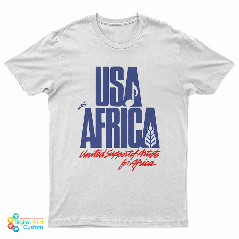 USA for Africa United Support Of Artists For Africa T-Shirt