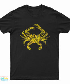 Crab Salty To The Core T-Shirt