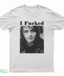 Frank Iero Gerard Way I Fucked T-Shirt
