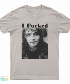 Frank Iero Gerard Way I Fucked T-Shirt
