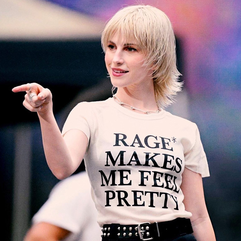 Hayley Williams Rage Makes Me Feel Pretty T-Shirt