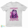 I Support Women's Wrongs Scarlet Witch T-Shirt