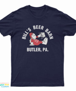 Johnny Knoxville Bill's Beer Barn Butler Pa T-Shirt