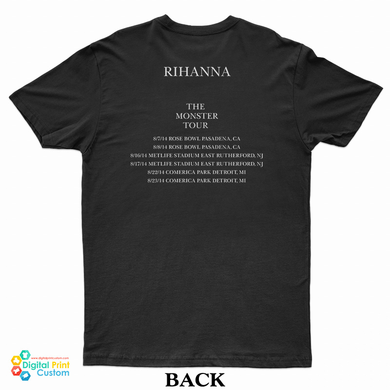 Pour It Up Rihanna The Monster Tour T-Shirt