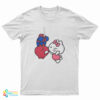 Spiderman Hello Kitty Kissing T-Shirt