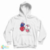 Spiderman Hello Kitty Kissing Hoodie