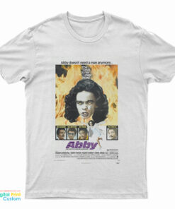 Abby 1974 Vintage Movie Poster T-Shirt