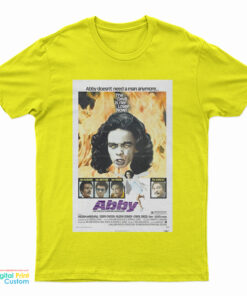 Abby 1974 Vintage Movie Poster T-Shirt