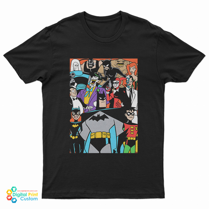 Batman The Animated Series Characters T-Shirt