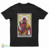 Card Marvel Jesus Deadpool T-Shirt