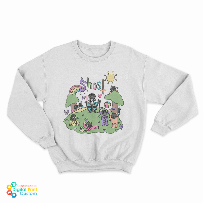 Cute Ghost Band Sweatshirt