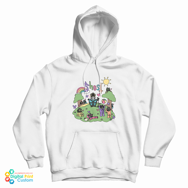 Cute Ghost Band Hoodie