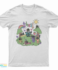 Cute Ghost Band T-Shirt