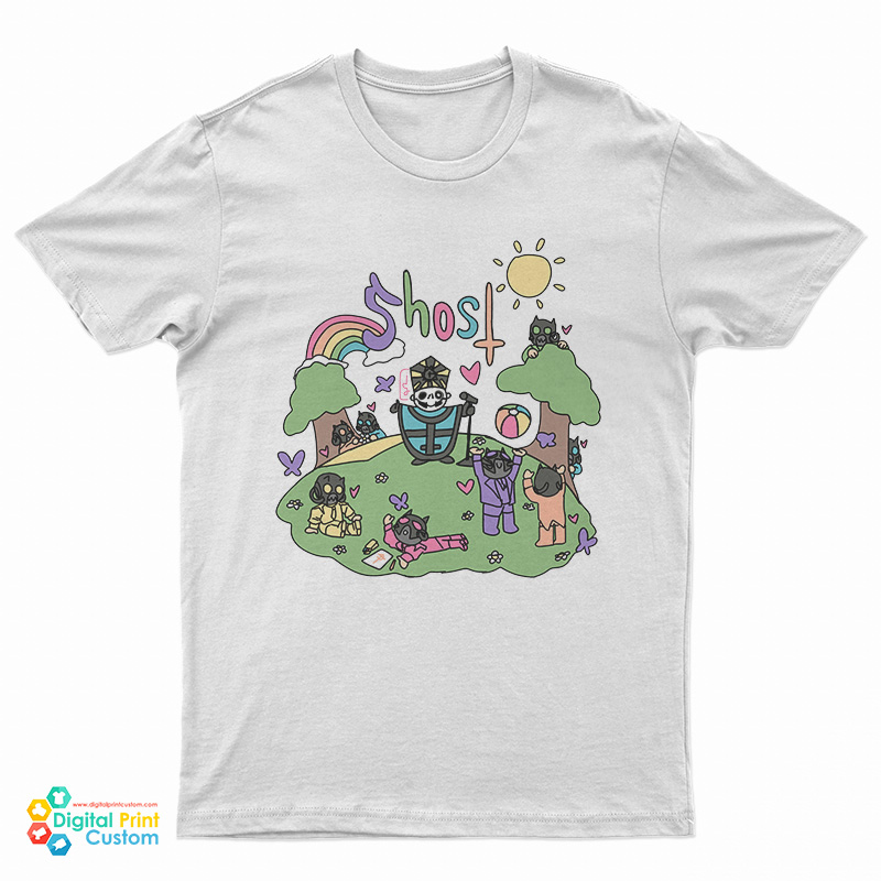 Cute Ghost Band T-Shirt