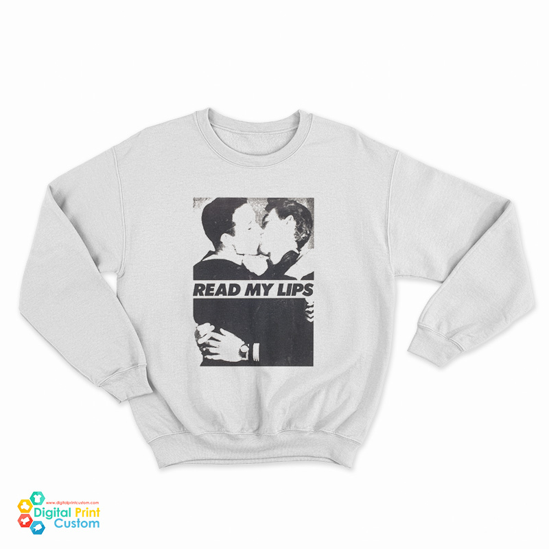 Gran Fury Read My Lips Sweatshirt