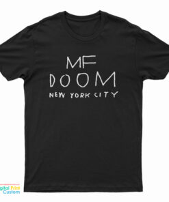 Mf Doom New York City Pass The L Train Gas T-Shirt
